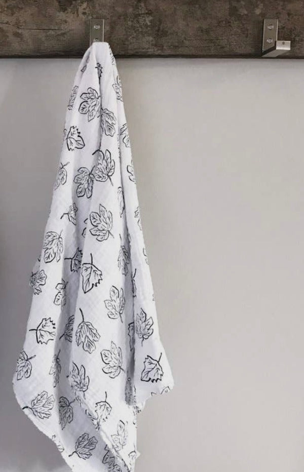 Fall Leaves Swaddle Blanket