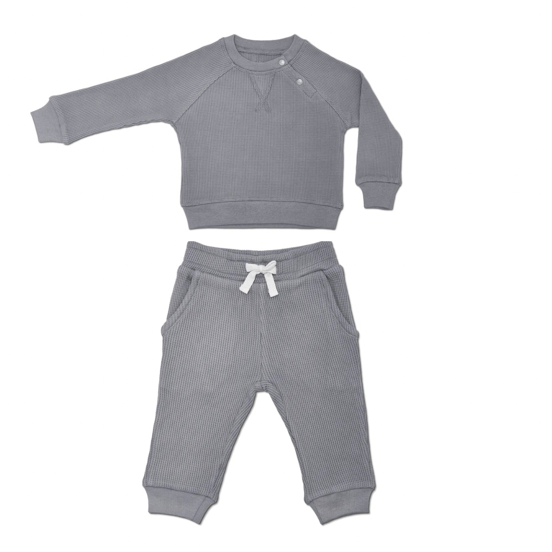 Grey Waffle set