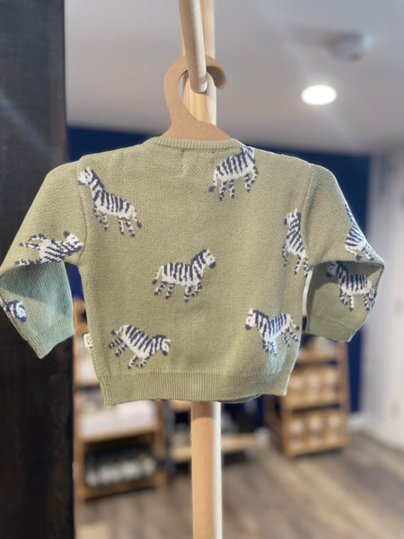 Zebra Cardigan