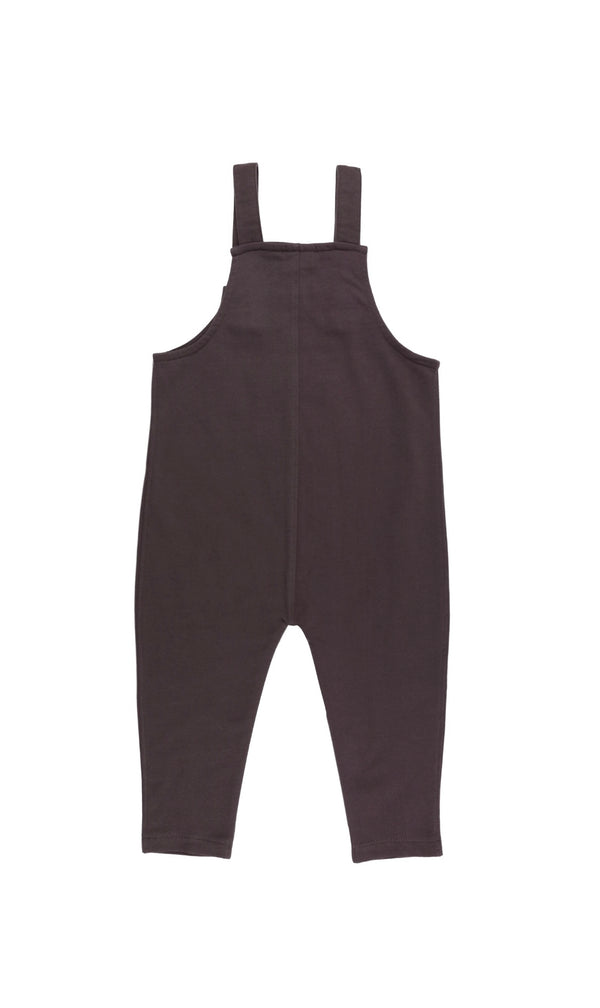 Charcoal Easy Fit Overalls