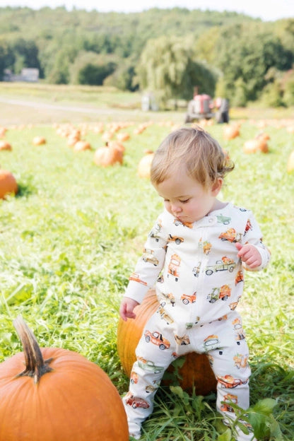 Pumpkin Footless Coverall