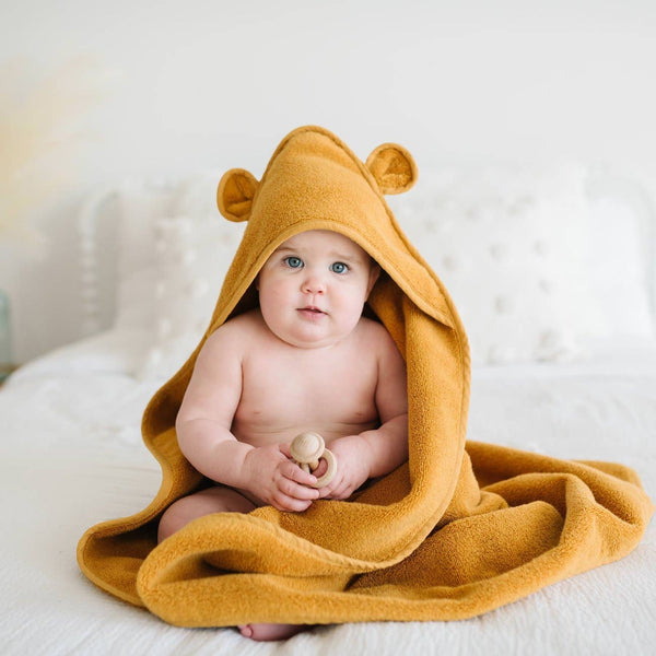 Organic Cotton Hooded Towel for Babies & Toddlers