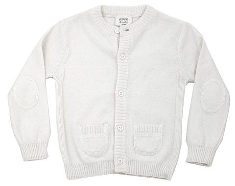Viverano Organics Cotton Classic Rib Cardigan Sweater Knit