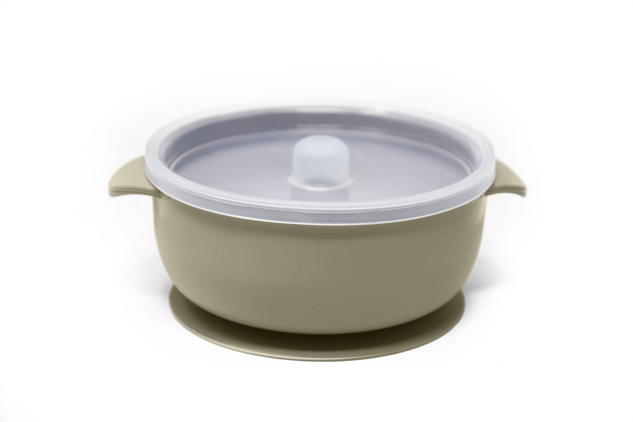 The Dearest Grey Baby Suction Bowl
