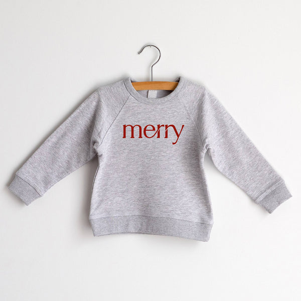 "Merry" Baby Pullover