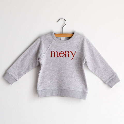 "Merry" Baby Pullover