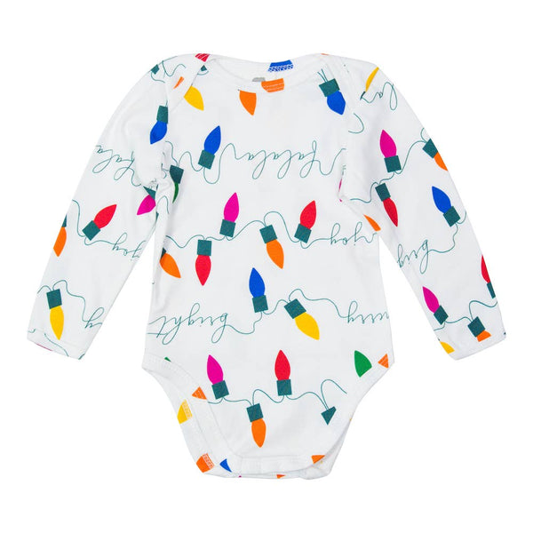 Long sleeve bodysuit - Holiday Lights