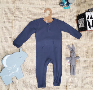 Kangaroo Knit Romper